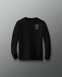 Hoodies & Pullovers>RUDIS UWW Globe Youth Elite Terry Crewneck