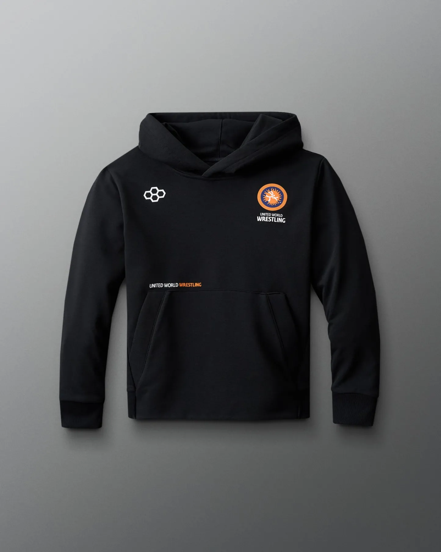 Hoodies & Pullovers>RUDIS UWW Luxe Terry Youth Hoodie Black