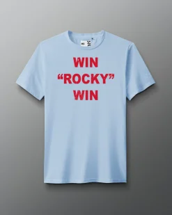 Shirts & Tees|Shirts & Tees>RUDIS Win Rocky Win! T-Shirt Light Blue