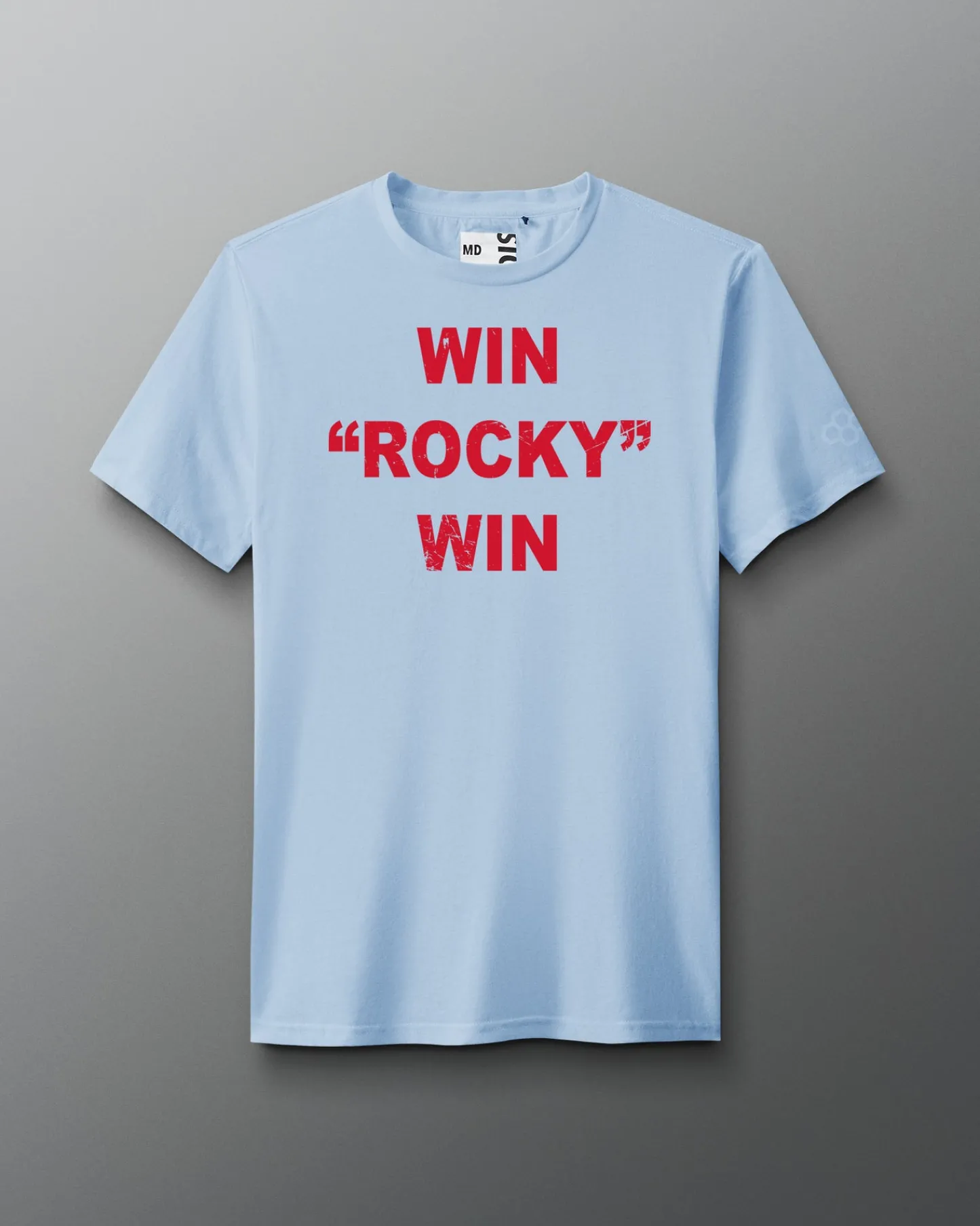 Shirts & Tees|Shirts & Tees>RUDIS Win Rocky Win! T-Shirt Light Blue