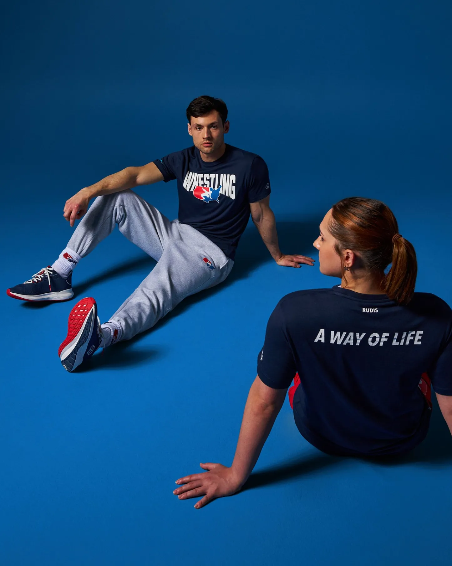 Shirts & Tees|Shirts & Tees>RUDIS Wrestling Logo Elite Super Soft T-Shirt