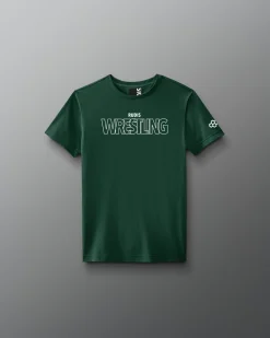 Shirts & Tees>RUDIS Wrestling Overlap Youth Elite Super Soft T-Shirt Emerald