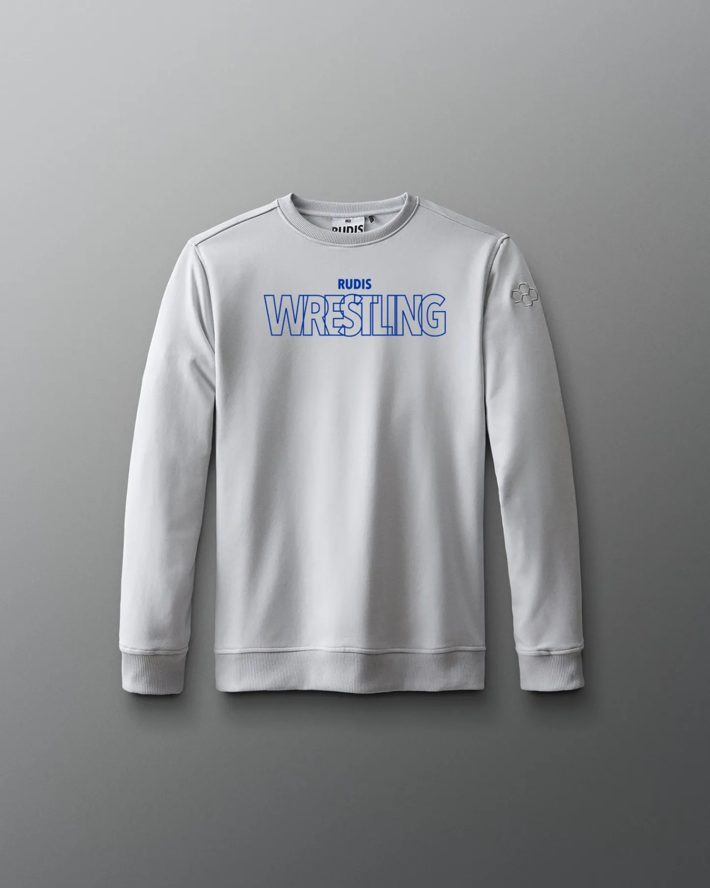 Hoodies & Pullovers>RUDIS Wrestling Overlap Youth Elite Terry Crewneck