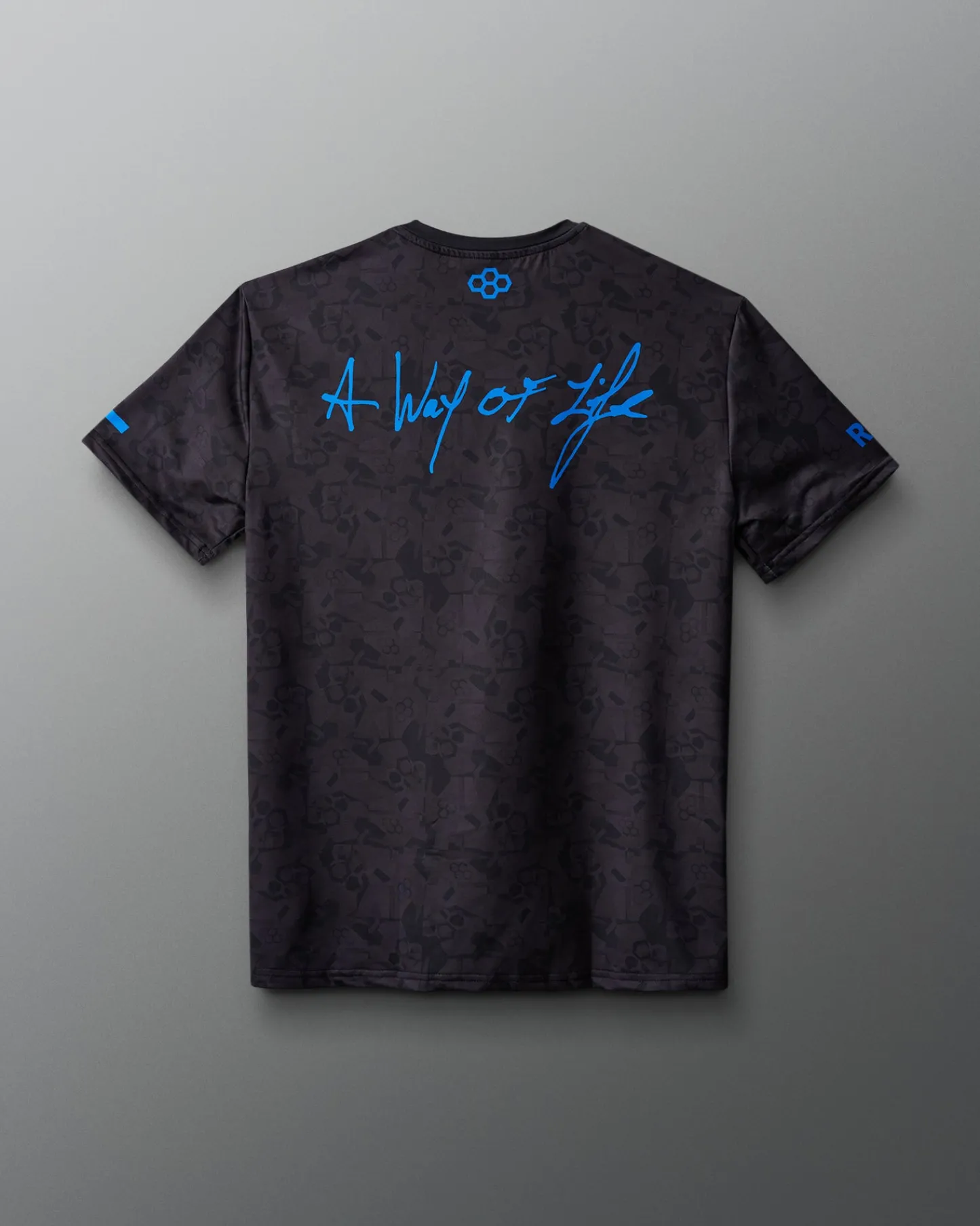 Shirts & Tees|Shirts & Tees>RUDIS Wrestling Wordmark Black Camo Sublimated T-Shirt