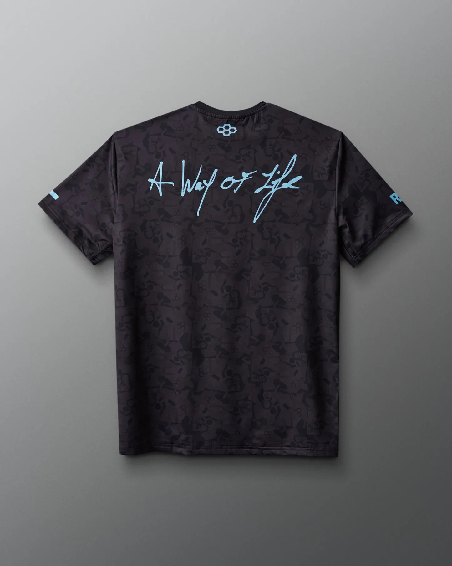 Shirts & Tees|Shirts & Tees>RUDIS Wrestling Wordmark Black Camo Sublimated T-Shirt