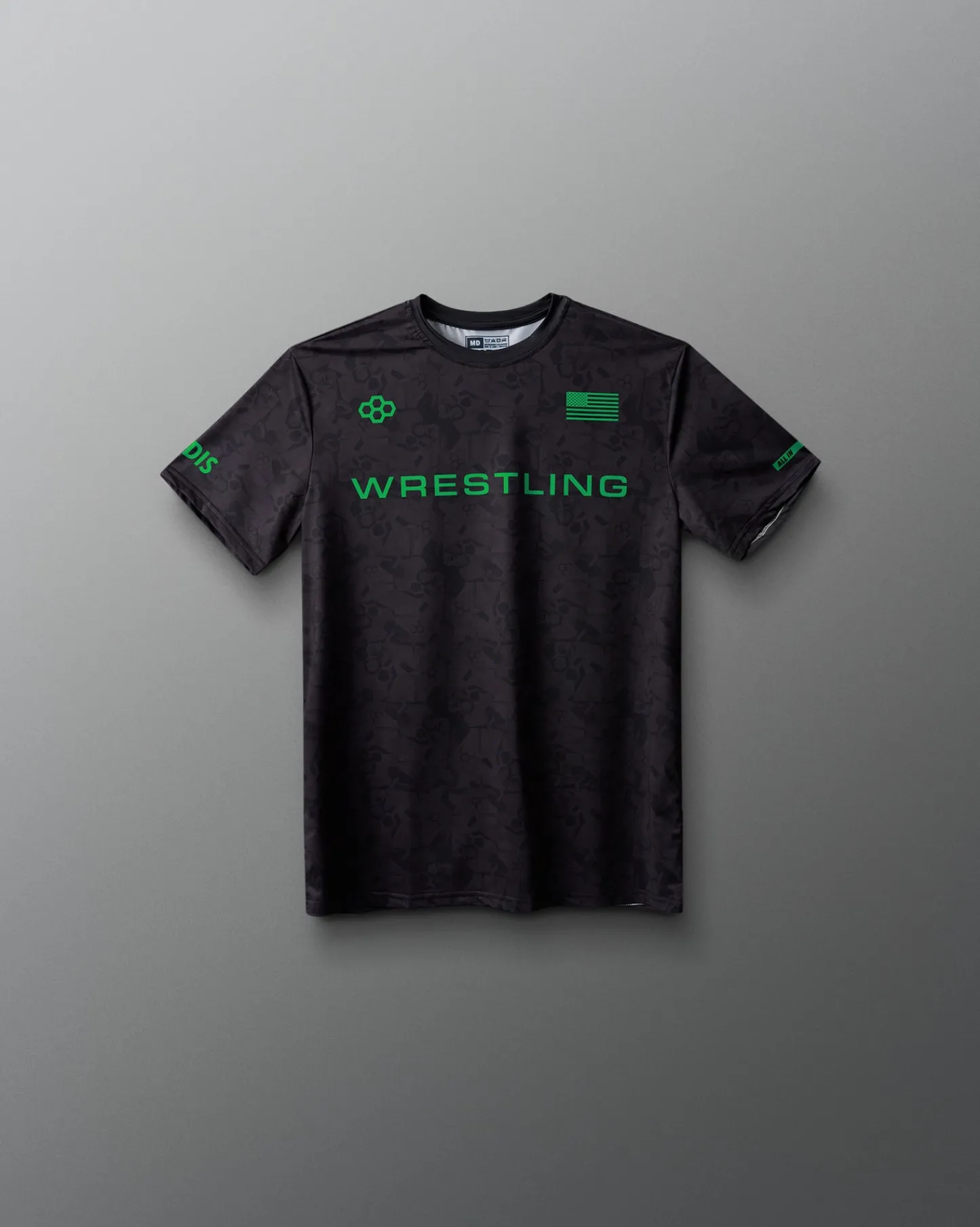 Shirts & Tees>RUDIS Wrestling Wordmark Black Camo Youth Sublimated T-Shirt