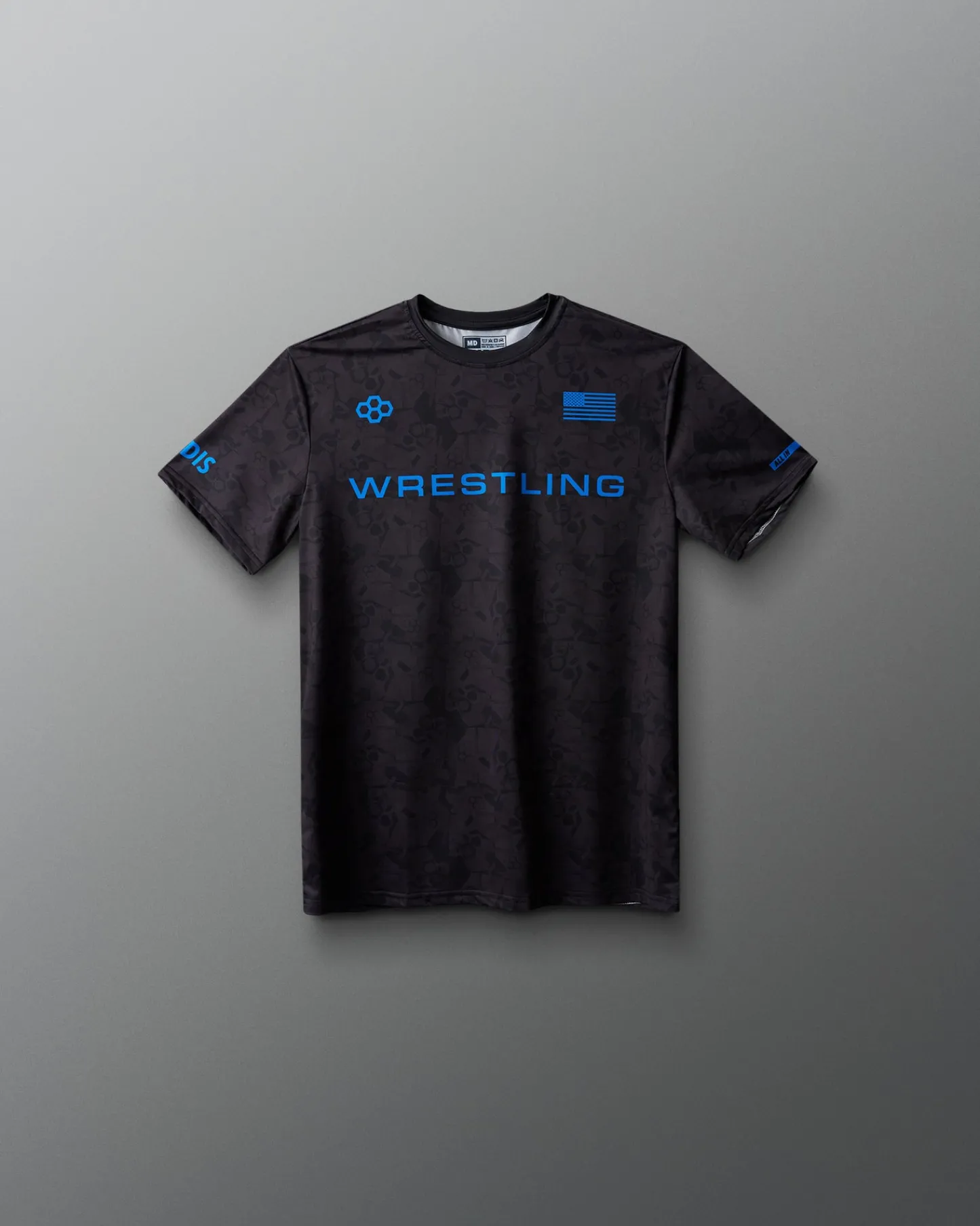 Shirts & Tees>RUDIS Wrestling Wordmark Black Camo Youth Sublimated T-Shirt