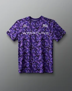 Shirts & Tees|Shirts & Tees>RUDIS Wrestling Wordmark Camo Sublimated T-Shirt