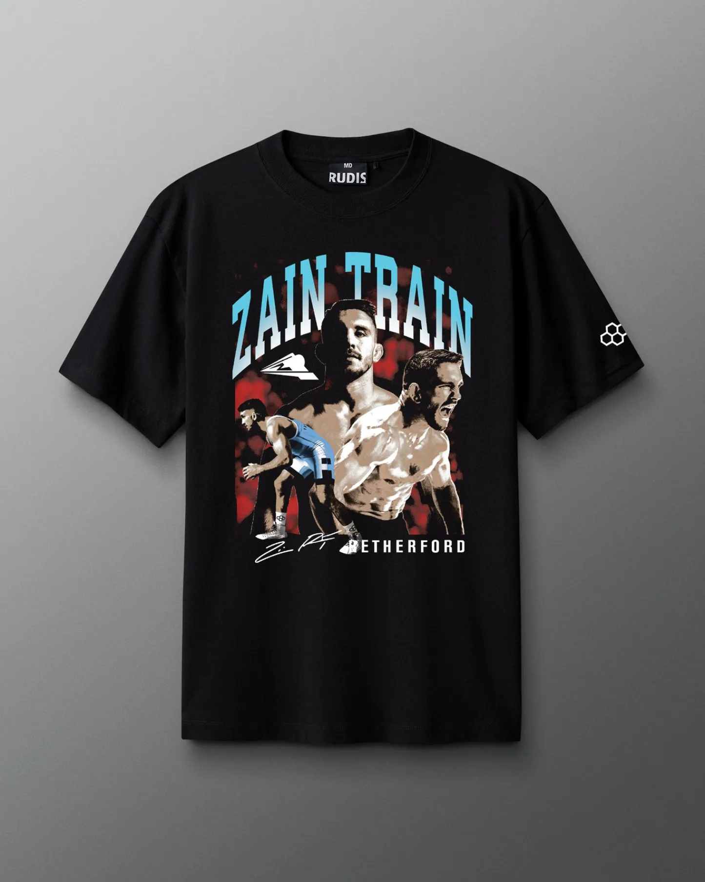 Shirts & Tees|Shirts & Tees>RUDIS Zain Train Vintage Heavyweight T-Shirt Black